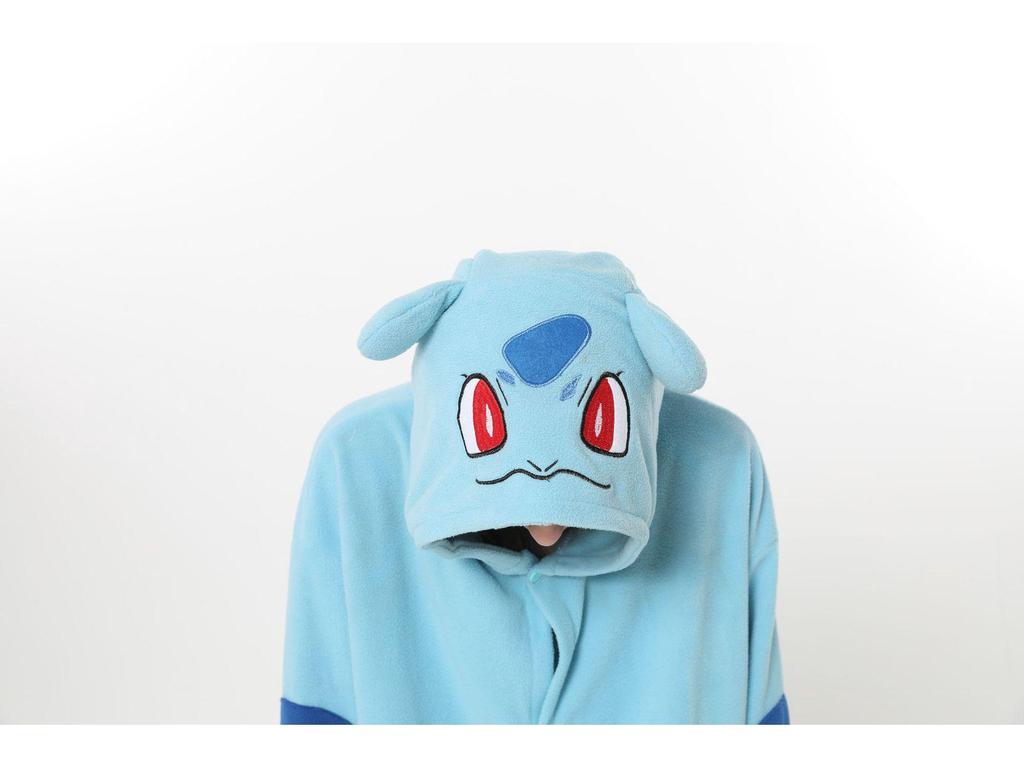 Pocket Monster Serie Einteiliger Schlafanzug: Flegmon, Schiggy, Entoron & Bisasam Cartoon-Nachtwäsche