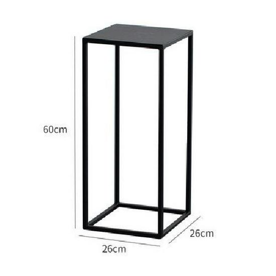 Nordic Gold Iron Art Flower Stand - Floor Standing Plant Rack for Living Room, Balcony, and Succulents.