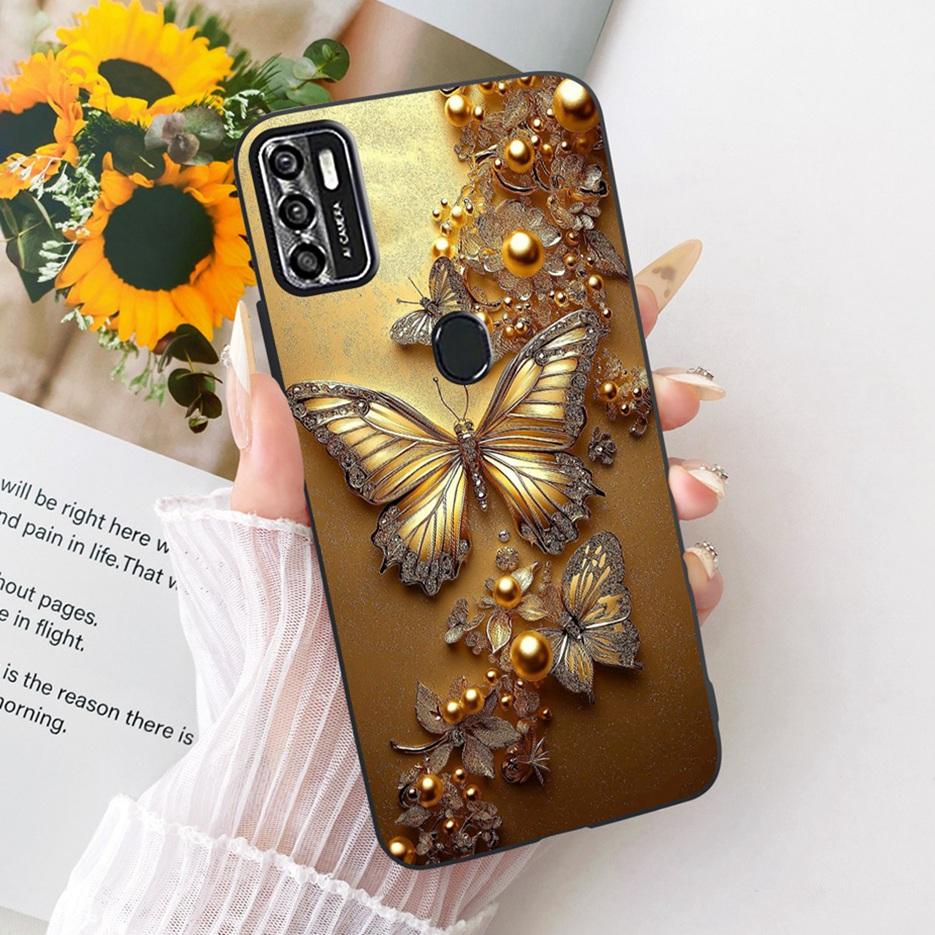 For ZTE Blade A7s 2020 Case A7020 Cute Lion Fashion Painted Cover Soft TPU Matte Phone Case For ZTE Blade A7s 2020 BladeA7s Bags