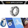 Motoforti Universal Deep Groove Ball Bearings Scooter Skateboard Wheel 45x85x19mm Lubricated Bearings Open Type