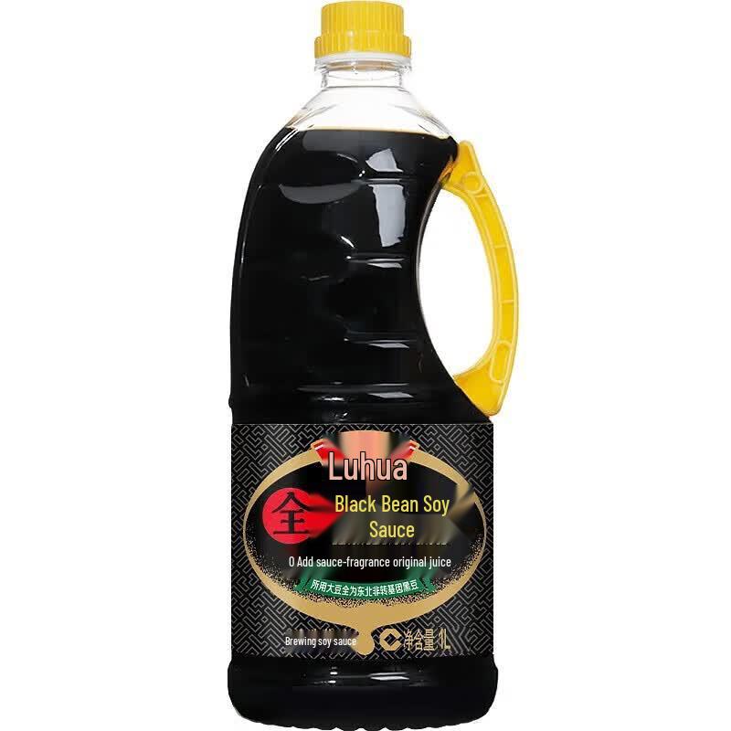 Luhua Premium Whole Black Bean Soy Sauce