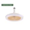 E27 Ceiling Fan Light Adjustable Ceiling Lamp Electric Fan 3-Speed Adjustment Of Room Air Purification And Cooling Lighting Household Decor