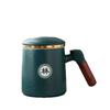 Ceramic Cup Tea Separation Office Cup With Lid Filter Business Souvenir Can Be Souvenir