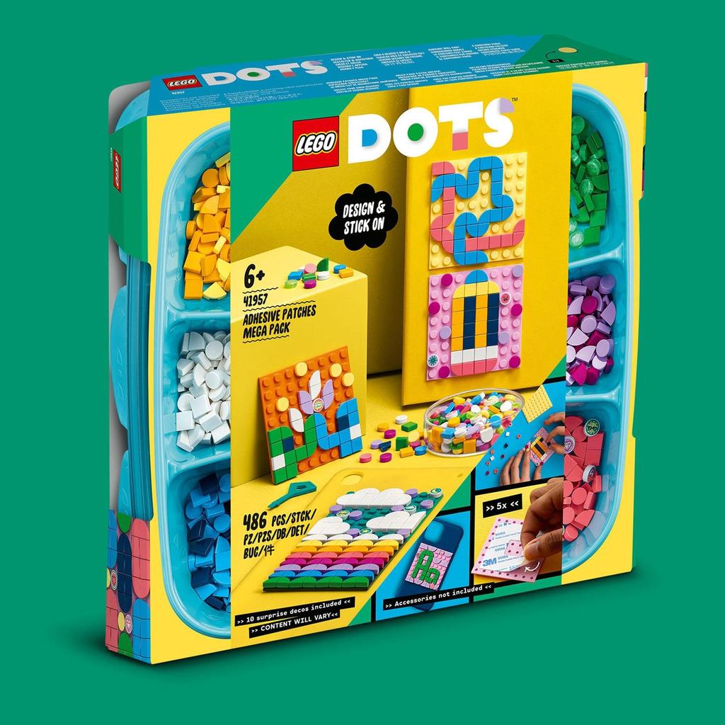 LEGO Dots Patch Multipack 41957 Toy Block Present Jewelry Craft Boys Girls 6 Years Old and Over
