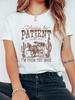 Please Be Patient With Me I'm From The 1900s Western Horse Carriage Cactus T-shirt