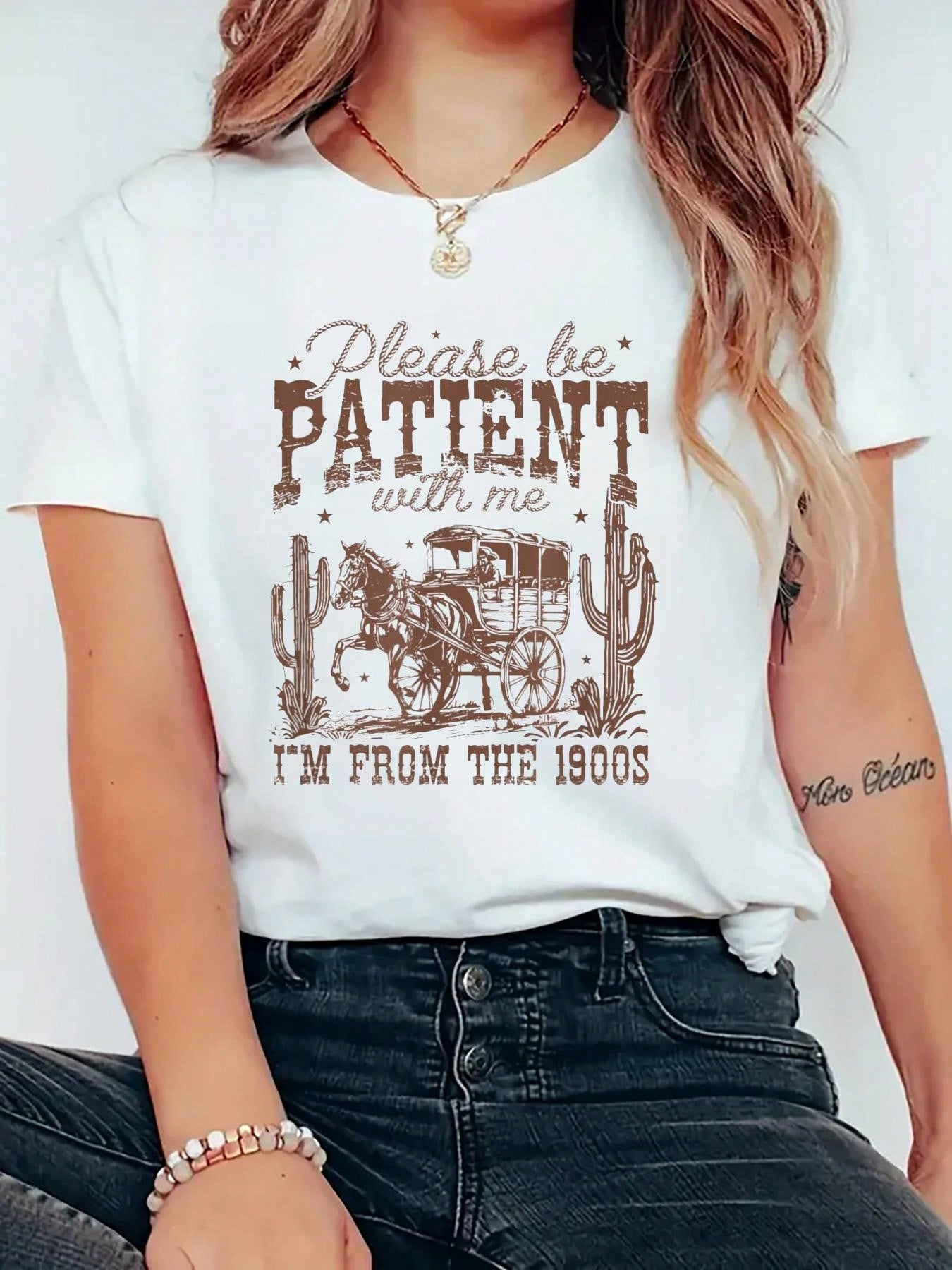 Please be Patient with me I m from the 1900s T-shirt XXXXL