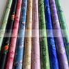 100x108cm Floral Silky Satin Printed Fabric, Flower Polyester Satin Finish, For Summer Dress Sewing Material, Sold By Meter