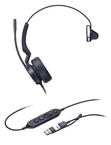 Yealink W129148138 1308188 UH44 Mono Teams USB-C/A Headset ~E~ - Bild 5