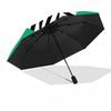 1PC Zebra Sunglasses Automatic Folding Umbrella Portable Collapsible 8-Rib Umbrella for All Seasons, Casual Outdoor Accessory, A45