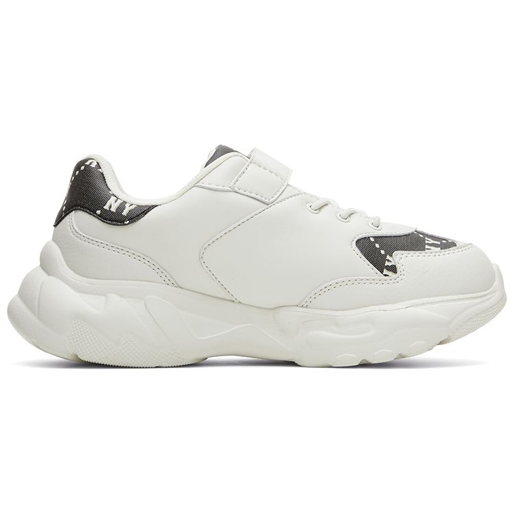 MLB Big Ball Chunky Comfortable Classic Slip-Resistant Durable Low-Top Casual Shoes Kids sneakers White 7ASHJM24N-50IVS
