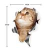 3D General Motors Decorative Stickers Cute Kitty Dog Car Stickers Body Scratch Shielding Decorative Stickers Creative and Realistic