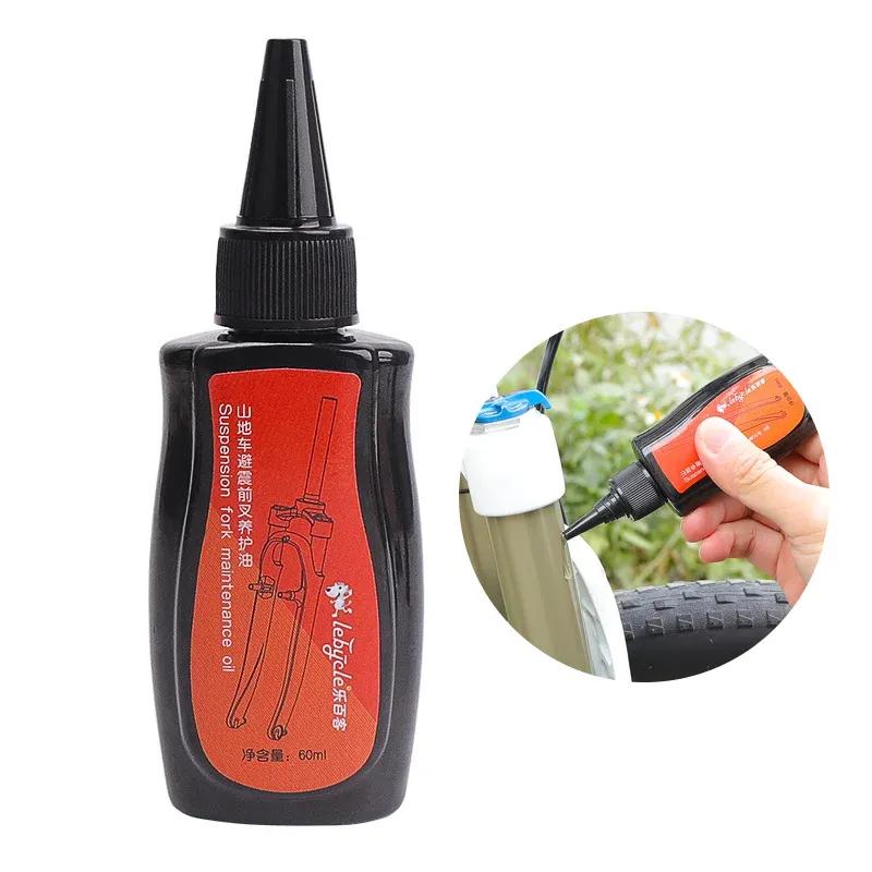 60ML Mountain Bike Absorber Silicone Oil Lubricating Front Fork Shock Absorber Oil Front and Rear Shock Oil Maintenance