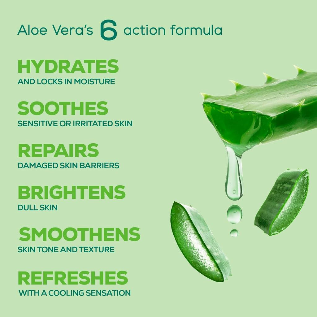 Joy Pure Aloe Light Moisturising Body Lotion 300ml Pack of 1 | 48 Hour Hydration for Smooth, Fresh, Non-Greasy Skin