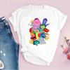 Fashion Inside Out T Shirts Women T Shirt Graphic Cartoon Tshirts Summer Short Sleeve Anime Streetwear Tops Tshirt for Women