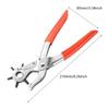 Multifunctional Leather Punching Pliers Belt Belt Round Hole Sewing Machine Household Bag Leather Tool Puncher Tool