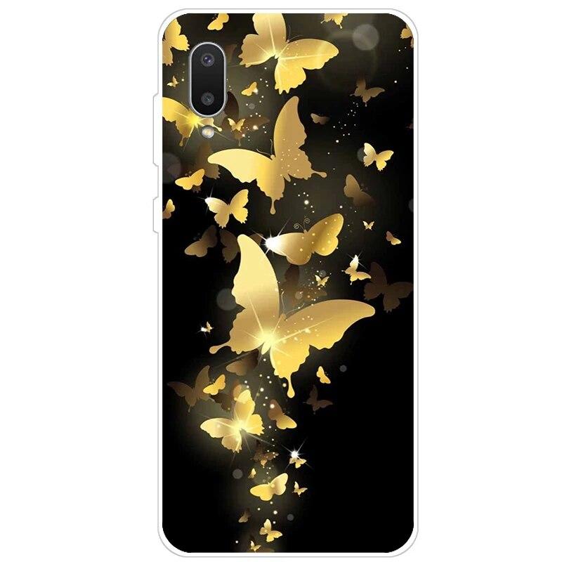 For Samsung Galaxy M02 Case Shockproof Soft Silicone TPU New Back Cover For Samsung M02 Phone Cases M 02 M022F 2021 Cute Cartoon