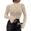 Elegant Lace Bell Sleeve Slimming Top for Women