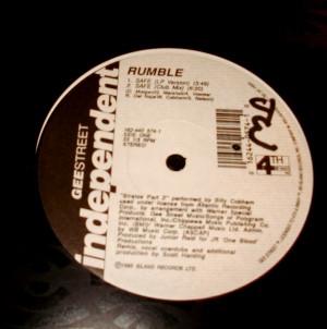 

12inch Record RUMBLE - Safe 1624405741 Gee Street Inde 1993 US Rap & Hip-Hop/R&B Used