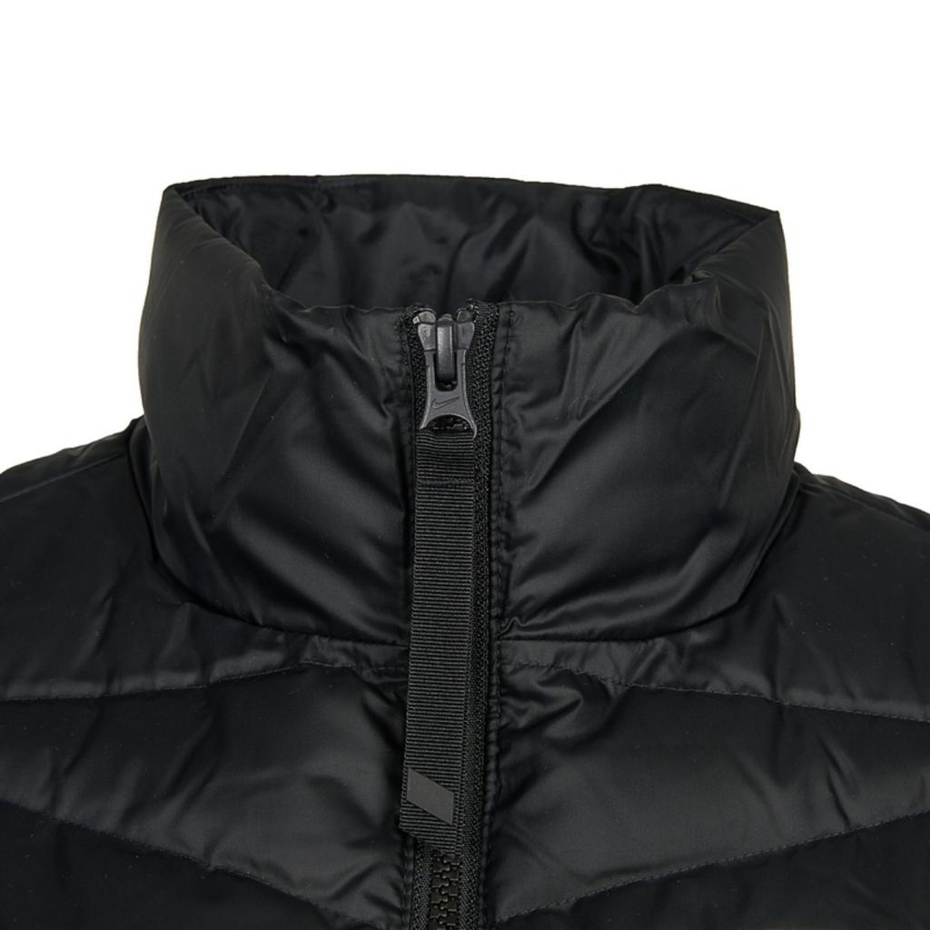 Nike Casual Warm Stand Collar Sports Down Vest Women Vests Black DR1591-010