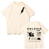 Kpop ATEEZ Halazia Grafik T-Shirts Herren Damen Mode Hip Hop Vintage Kurzarm-T-Shirt Lässig Reine Baumwolle Übergroße T-Shirts