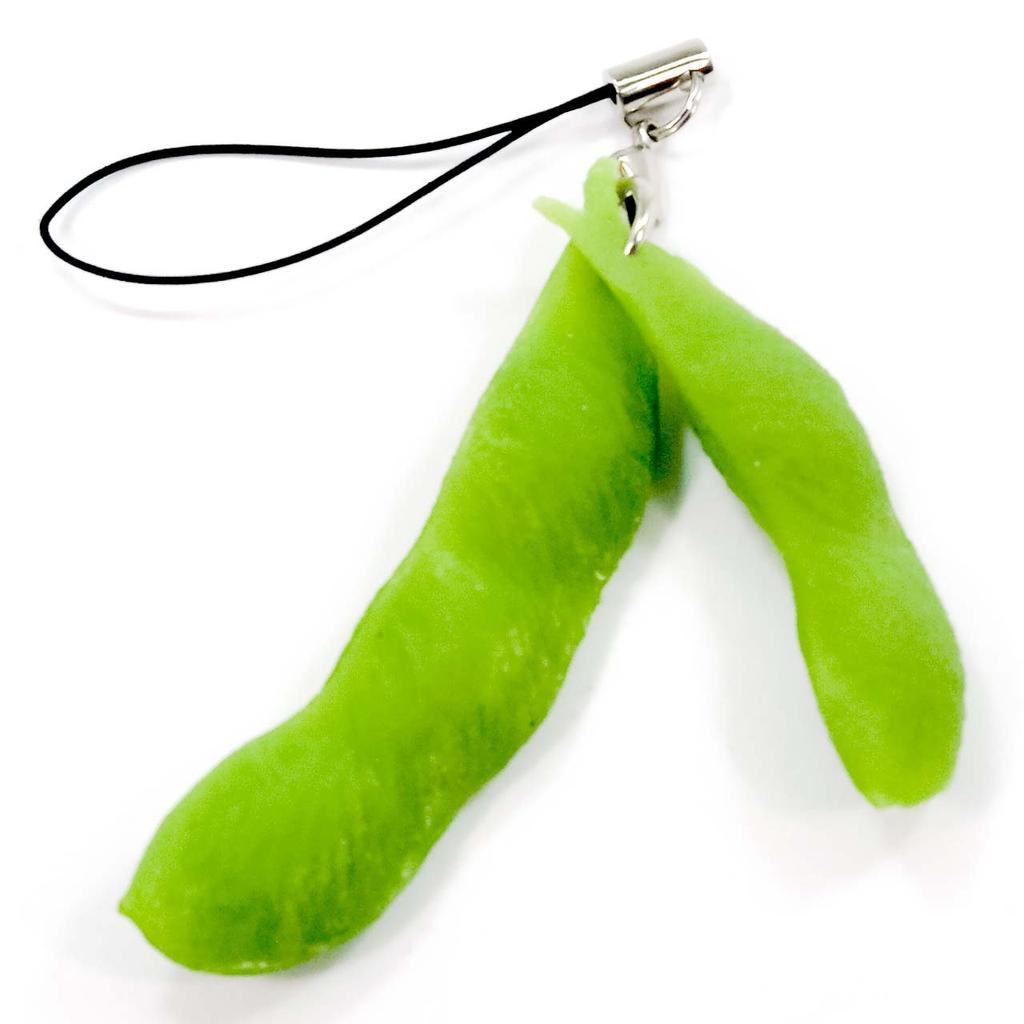 Food replica strap Edamame beans that look like they could eat them 016TS - -