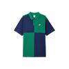 Color-Blocked Loose Breathable Polo Short-Sleeve T-Shirt for Men