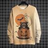 Halloween Sweatshirts For Men Pumpkin 3d Print Long Sleeve T-Shirt Autumn Oversized Hoodie Pullover Festival Casual Men Clothing