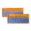 Diamond Multi-Shape Grinding Needle Set - 3mm Abrasive Engraving and Polishing Heads