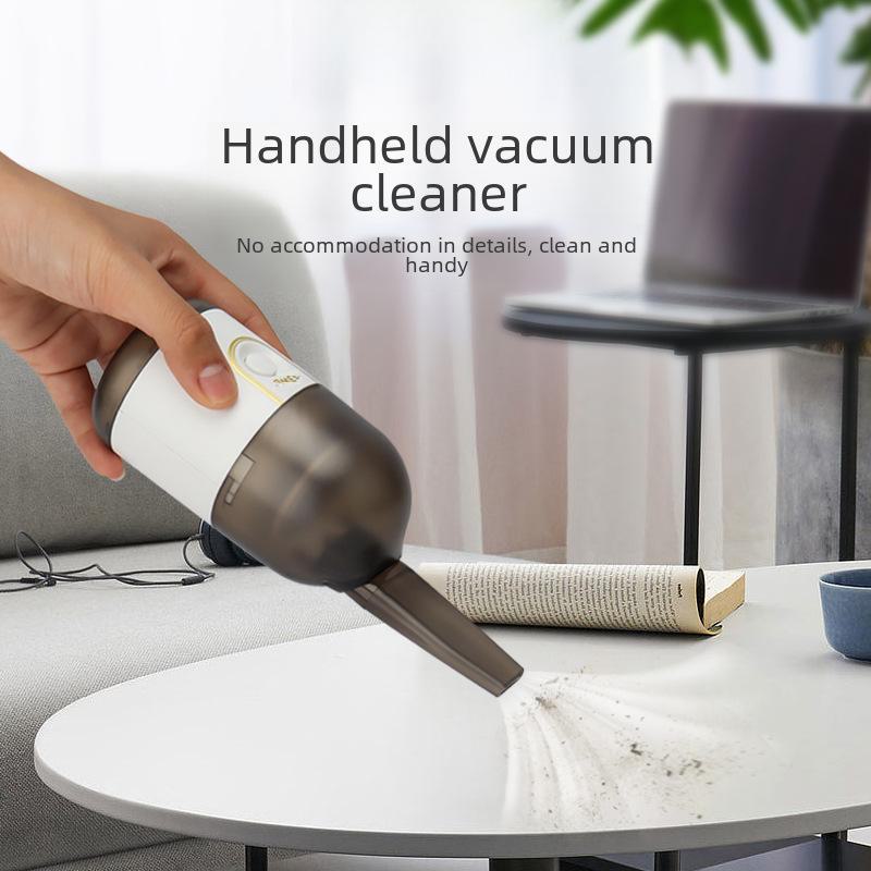 Keledi Wireless High-Power Mini Vacuum Cleaner for Desktop, Office, Home, and Car