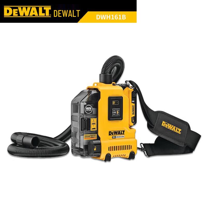 DEWALT 20V MAX Cordless Backpack Vacuum CN plug (adapter included)