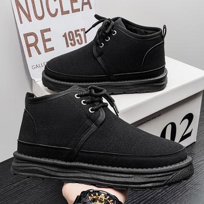 Buty męskie jesień i zima nowe męskie buty sportowe outdoorowe na co dzień outdoorowe aksamitne ciepłe męskie pogrubione buty