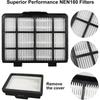 4 Pack Filters Replacement Parts for EUREKA NEN180 / NEN186BL
