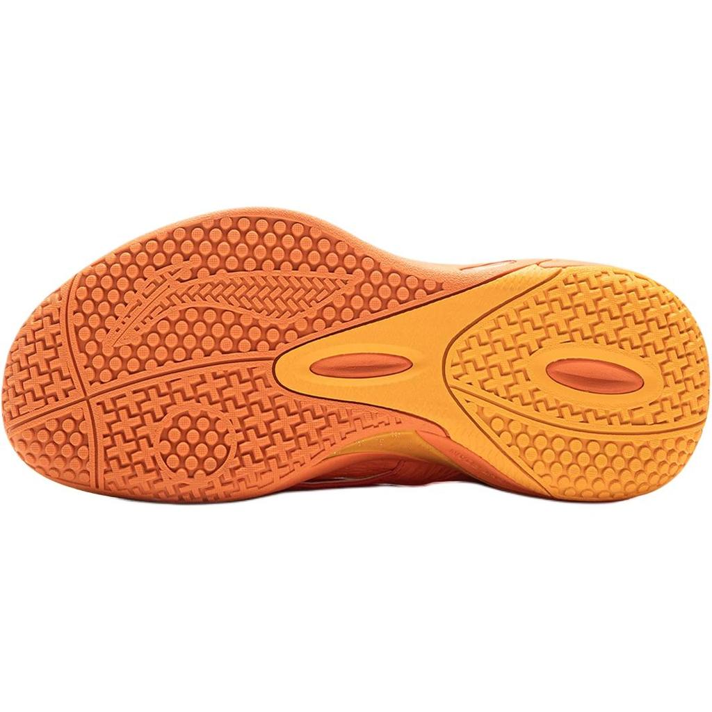 Li Ning Kids Basketball Star Energy 1 Comfortable Fashion Breathable Low Top Basketball Shoes Kids Sneaker Sunshine-Orange YKBV116-5