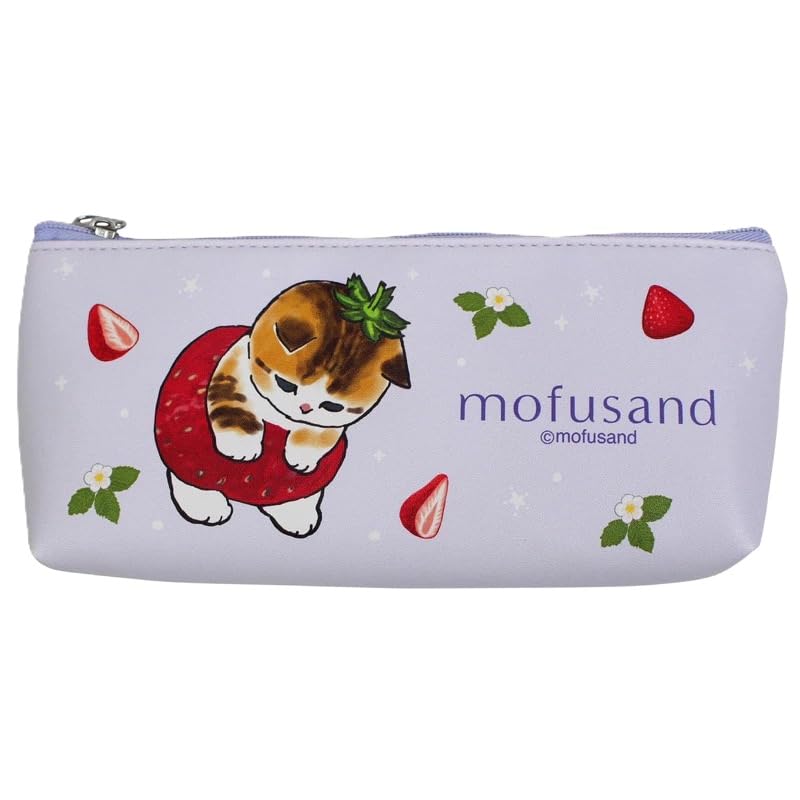 Mofusand Cat Pencil Taiwan Pencil Stationery Storage Accessory Organizer for Middle Elementary and High School Students Case, Exclusive, Case, Pouch,