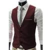 Mens Slim Fit British Style Vest With Polyester Fabric For Casual And Wedding Use