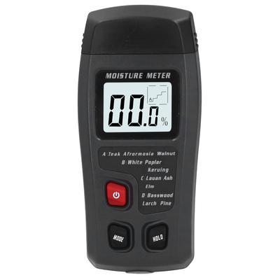 Medidor de umidade de madeira portátil LED testador de umidade digital detector ferramenta de medição de umidade