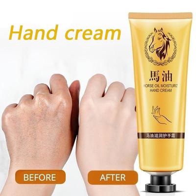 Horse Oil Repair Hand Cream Whitening Moisturizing Anti-wrinkle Cream Hand Care