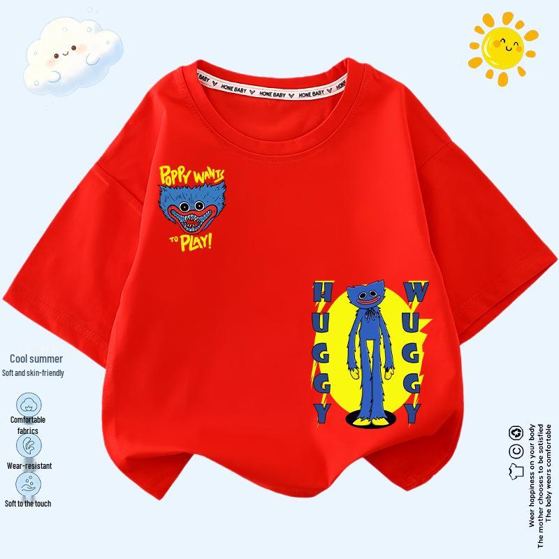 Girls' Summer T-shirt with Smiling Animals - Poppy's Playtime 7