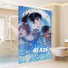 Game Stellar Blade Bathroom Shower Curtain Shielding Partition Shower Curtain Quick Dry Can Be Scrubable Light Opaque Bath