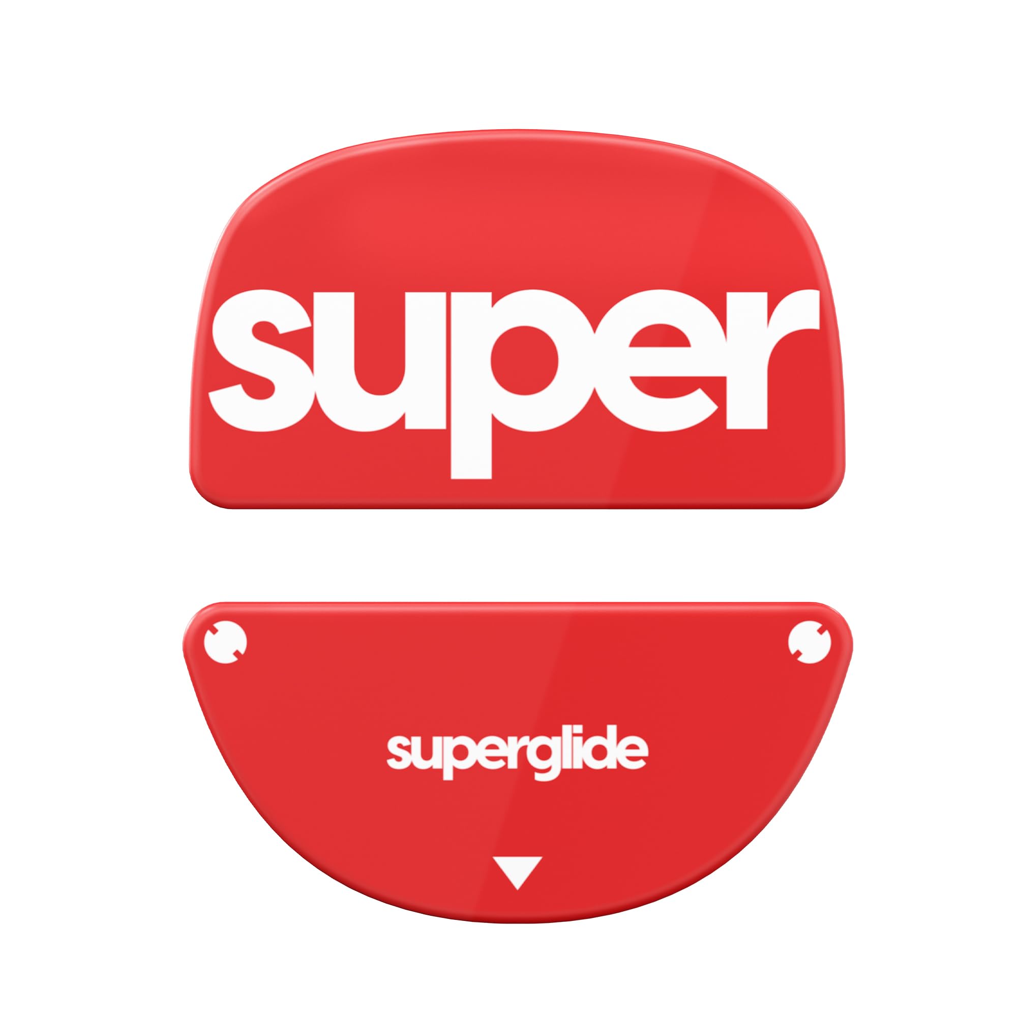 

Mouse Sole for Vaxee XE Wireless Mouse Feet Glass Material Round Edge Processing High Durability Low Friction Super Superglide2(Type C) [Tempered червоний