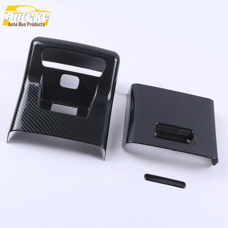 19 XT6 Rear Air Outlet Decorative Frame & Anti-Kick Panel Sticker for Air Conditioning