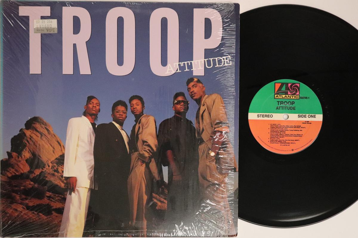 

LP Record TROOP Attitude 820351 ATLANTIC 1989 US SoulFunk Used