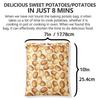 Saco para Batata de Micro-ondas Reutilizável Saco Cozinhador Rápido de Batata para Micro-ondas Bolsa para Batata Assada Tecido Seguro para Micro-ondas Cozimento Rápido Cozinha