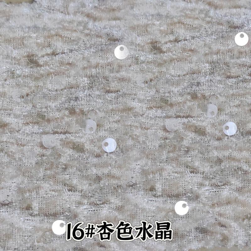 Evening Gowns Encrypt Shining 5mm Sequin Fabric Stretch Velvet Fabrics For DIY Wedding Elegant Party Dresses handmade DIY, etc