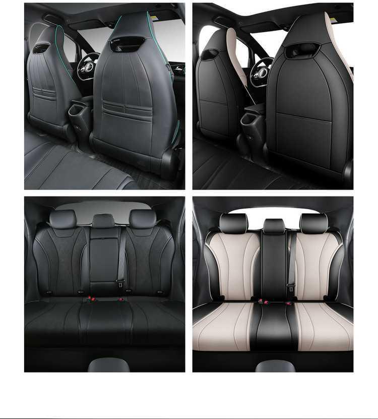 BYD Dolphin 2025 All-Season Leather Seat Cover for Smart Driving Version - Full Coverage
