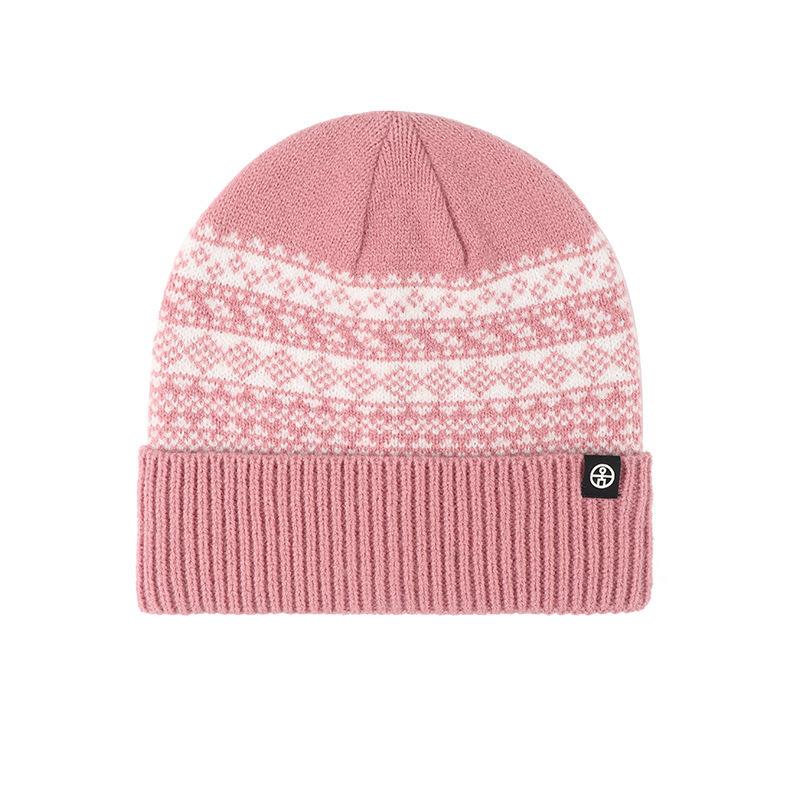 Cold Hat Men's Autumn and Winter Korean Version of Warm Knitted Hat Japanese Versatile Plus Velvet Ear Protection Wool Hat Women's Head Hat