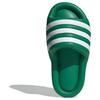 adidas Adilette 24 Slide Green White Unisex Sneakers Cloud-White JS3475