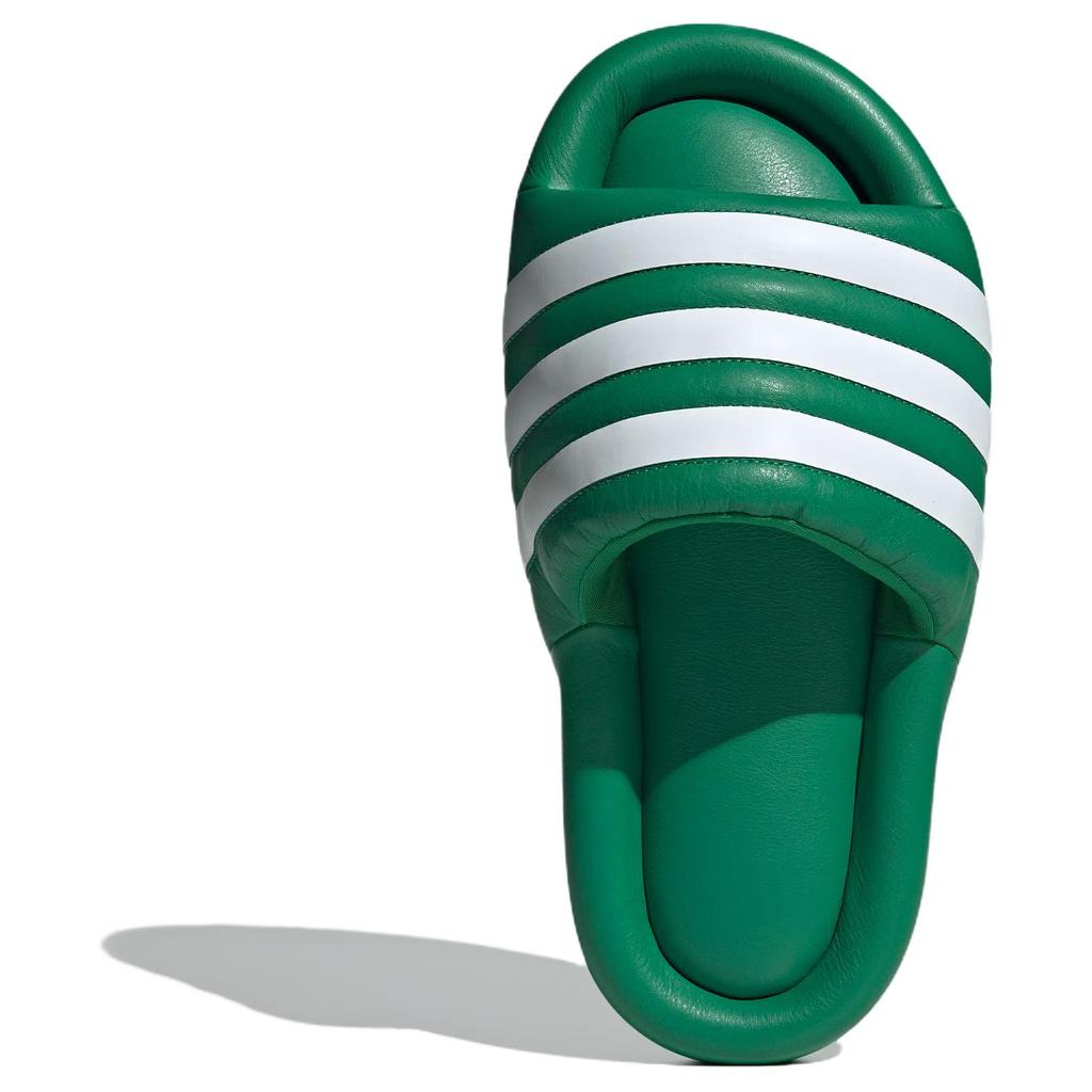 adidas Adilette 24 Slide Green White Unisex Sneakers Cloud-White JS3475