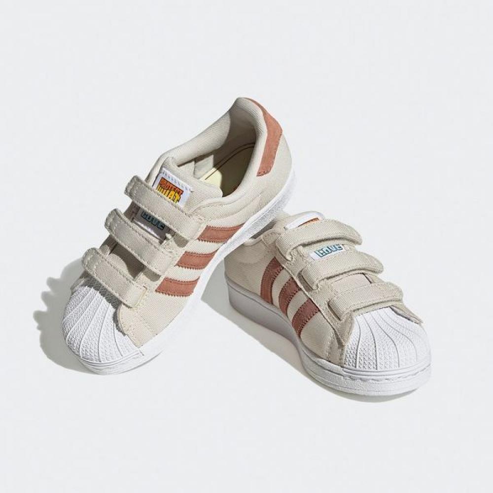

Adidas ABC Mart Kids Adidas Children s Shoes Superstar CF Children HP6550