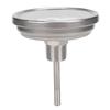 1/2" NPT Stainless Steel Pot Thermometer Metal Dial Thermometer for Brewing Beer